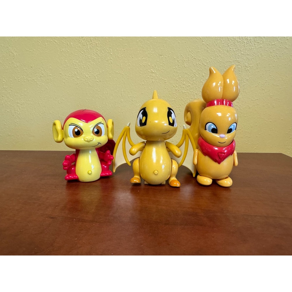 Neopets Interactive‎ Talking Figures Lot Thinkway Toys Mynci Shoyru Usul Vintage